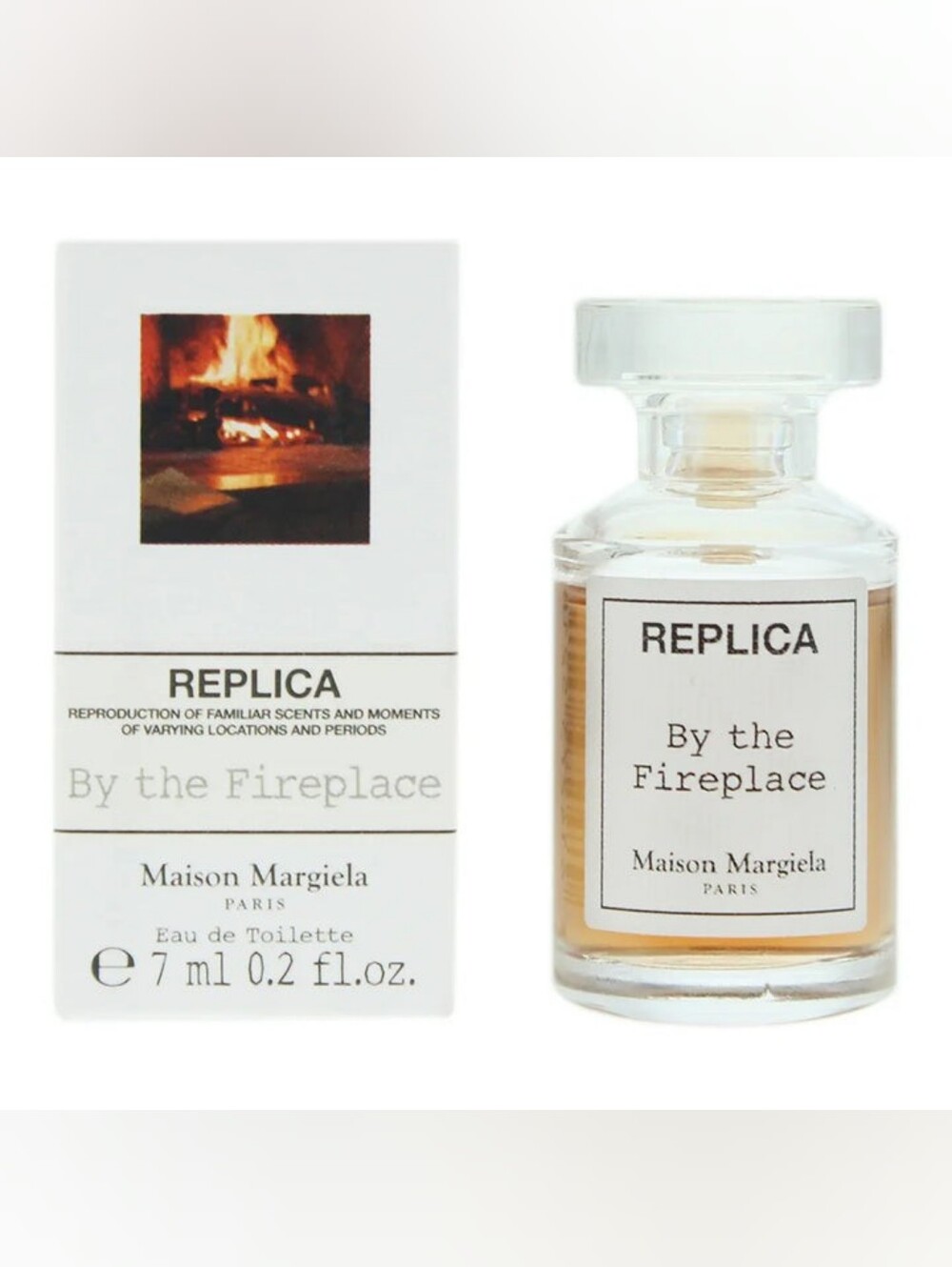 🪷NIB Maison Margiela Replica By The Fireplace .2 Fl Oz 🌙